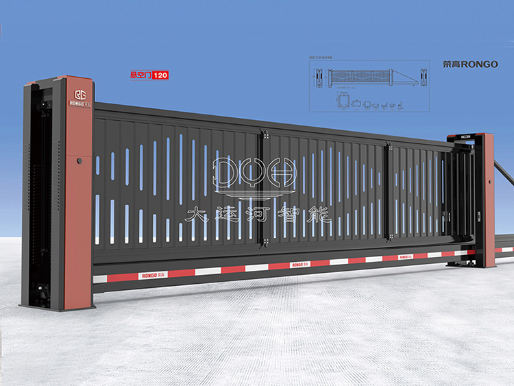 伸缩直线悬空门120A