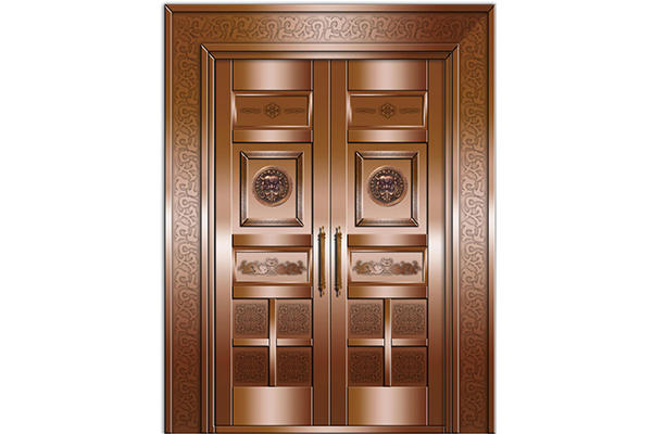 双开入户铜门